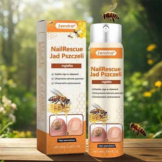 【Doporučeno odborníky】💛Zenvira® NailRescue Přírodní Sprej — ✅ Prokázaná účinnost proti lámavosti a žloutnutí nehtů během 7 dní!