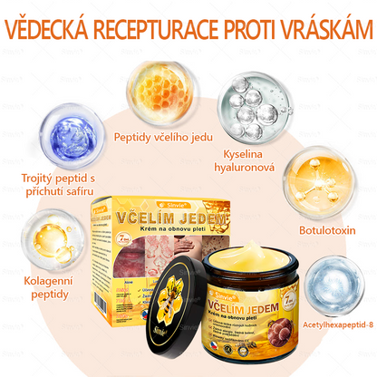 🐝🐝 Sinvie® Krém na obnovu pleti s včelím jedem 👨‍⚕ Doporučeno dermatology ✅CE schváleno - 50ml