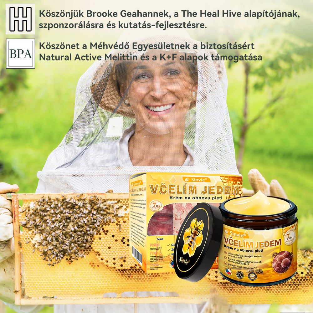 🐝🐝 Sinvie® Krém na obnovu pleti s včelím jedem 👨‍⚕ Doporučeno dermatology ✅CE schváleno - 50ml