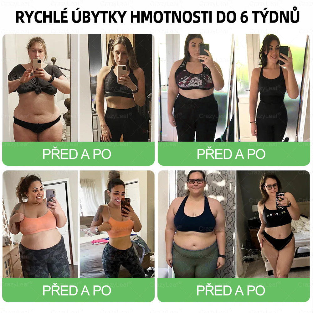 👩‍⚕️Klinicky ověřeno | CrazyLeaf® SMGT-GLP-1 Slim & Vitality – orální roztok proti přebytečné váze, tlaku, cukru, tukové játre, bolestem kloubů, únavě, nízké energii a ochablé pokožce. Lepší zdraví, více energie!