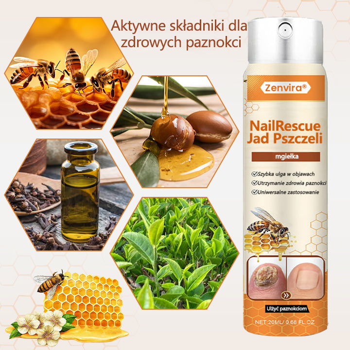【Doporučeno odborníky】💛💛Zenvira® NailRescue Přírodní Sprej — ✅ Prokázaná účinnost proti lámavosti a žloutnutí nehtů během 7 dní!