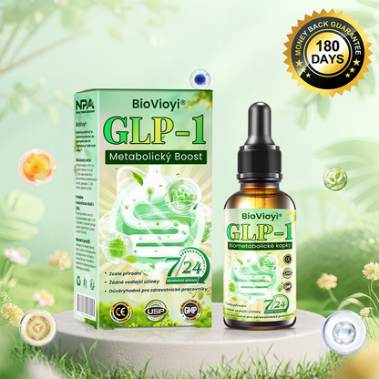 🍏BioVioyi® GLP-1 Metabolický Boost 🏆（Potravinářský spalovač tuku – vyvinutý Společností pro výzkum obezity）